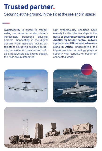 Image if Secured by infodas – Defense.