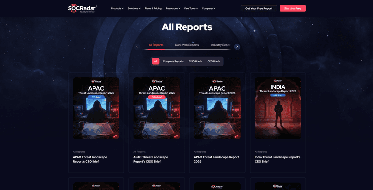 Image if Advanced Cyber Threat Intelligence and Industry Landscape Reports
