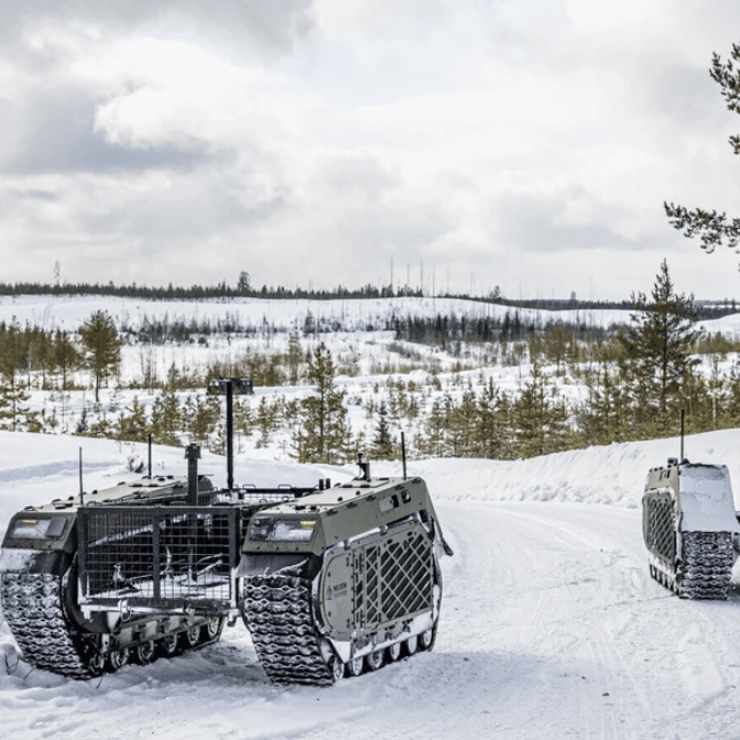 Image if Unmanned ground systems are the backbone of modern defence