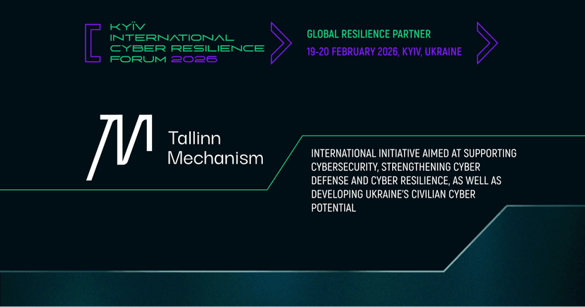 Image of Tallinn Mechanism Becomes Global Resilience Partner of the Kyiv International Cyber Resilience Forum