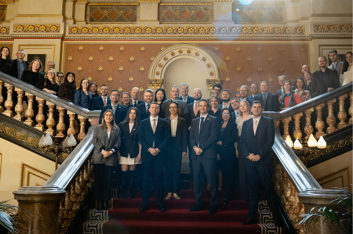 Image of Ukrainian Delegation and Tallinn Mechanism Partners Meet in London to Strengthen Cyber Support for Ukraine